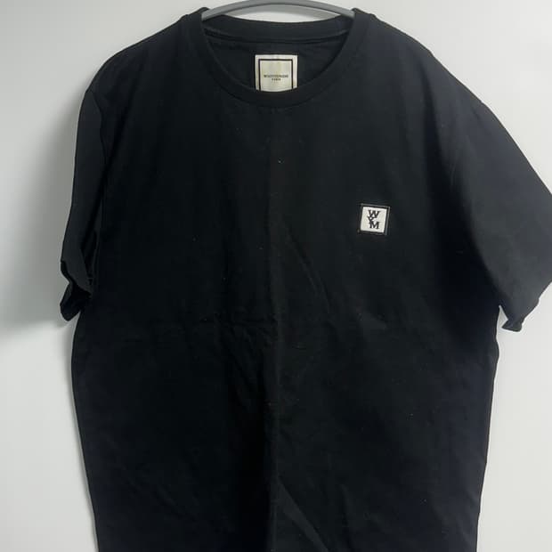 [46]우영미 백로고 반팔 티 블랙