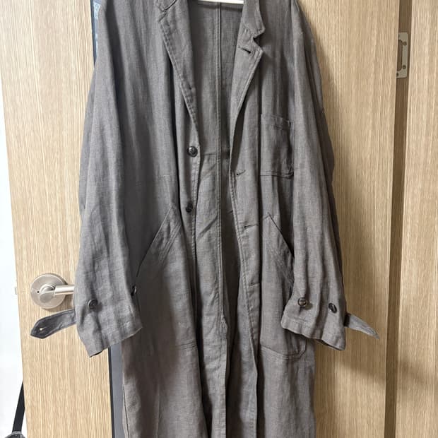 Wardrobe 41. Linen long coat
