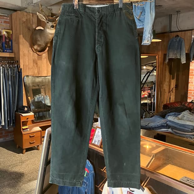 90s USA RRL 빈티지 더블알엘 코튼 팬츠