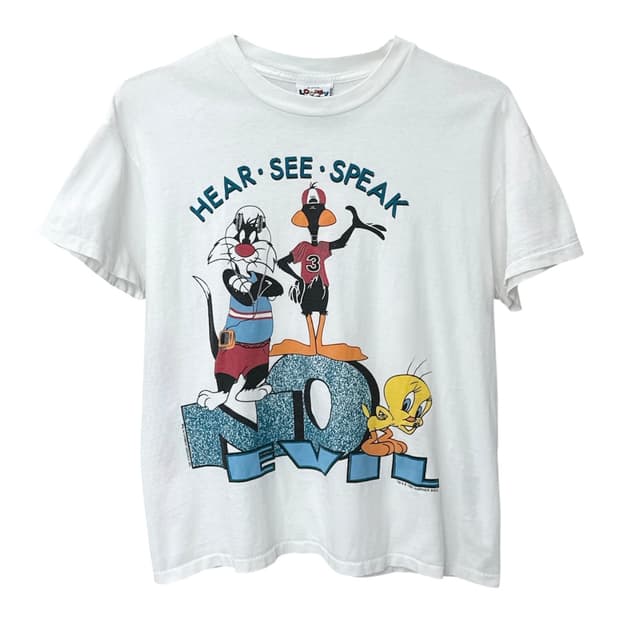 90s 루니툰 싱글스티치 빈티지 티셔츠