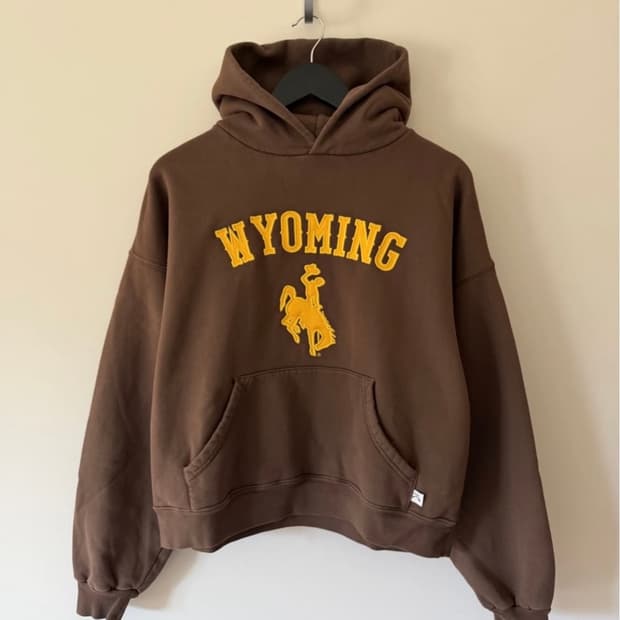 [flash sale] 아킴보 클럽 wyoming 후드티 브라운 M