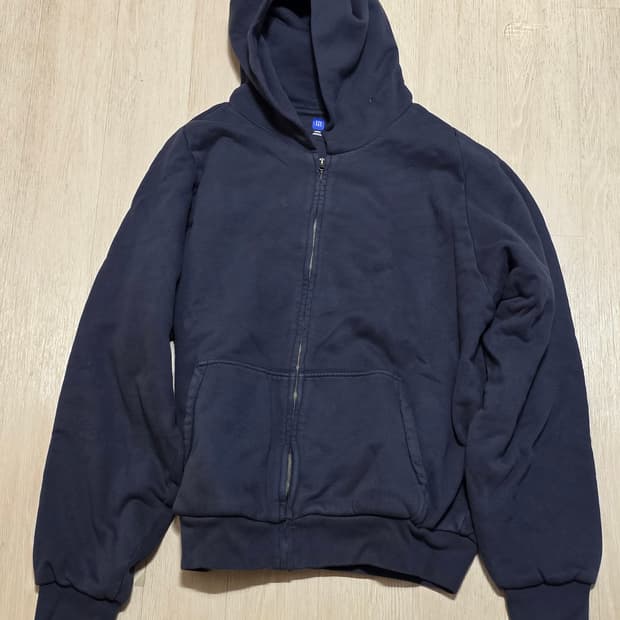 [L] 이지갭 후드 집업 네이비