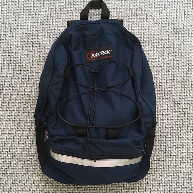 90s USA made string&reflective dailypack