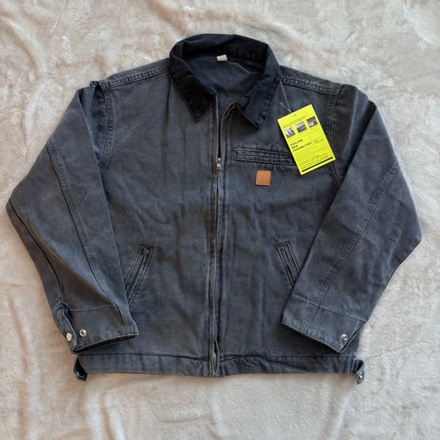 워크자켓 빈티지 그레이 완전 새제품, 사이즈 XL
