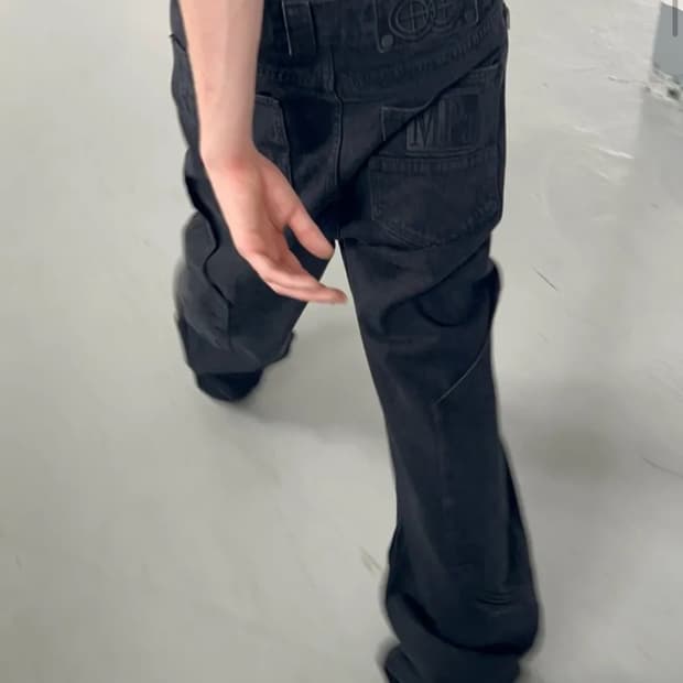 MPa CALF POCKET PANTS (BLACK) m사이즈