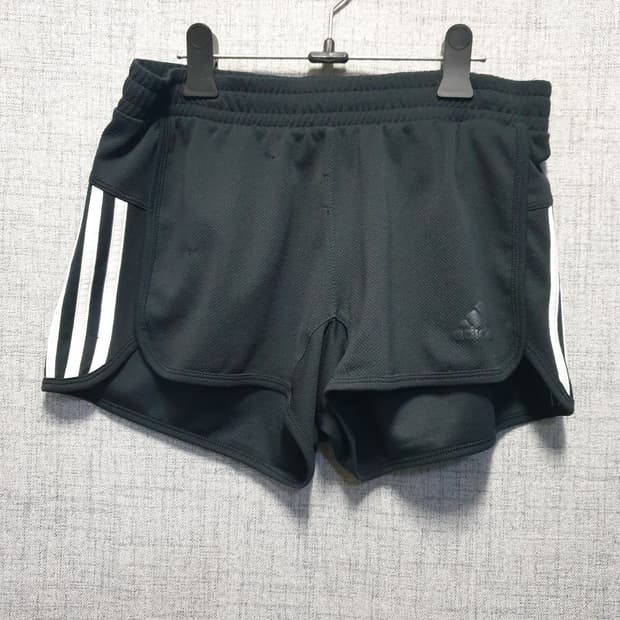 아디다스 여성 기능성 트레이닝 쇼츠 트랙탑 반바지 블랙 xs