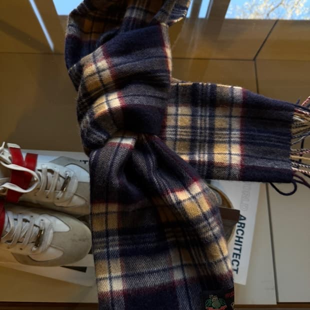 하우스 오브 스코틀랜드 캐시미어 머플러
