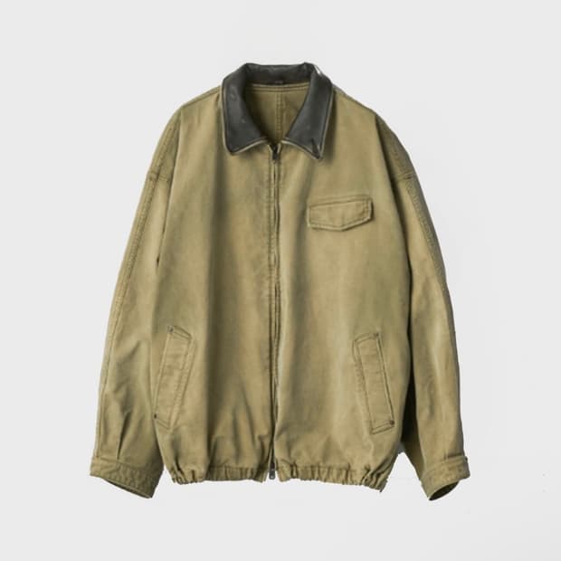 슈타인 설퍼 다이드 윈 코드 빈티지 집 자켓 카키 1,s 구합니다!