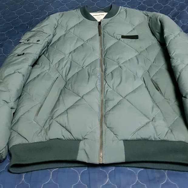 인터크루 플렉스핏 퀄팅 블루종 자켓 (100)