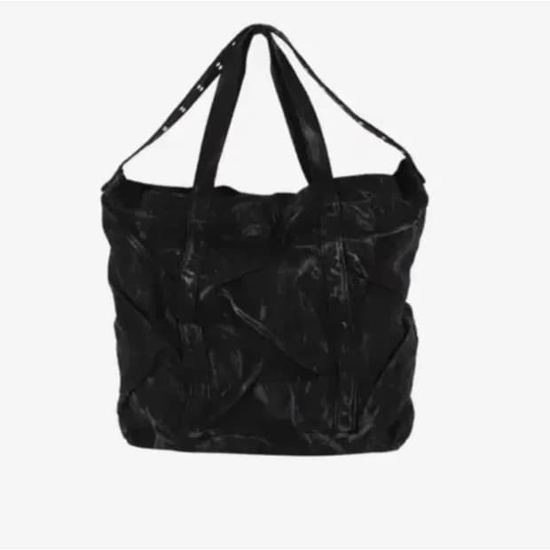 노쿨러스 워시드 바이트 토트백 블랙