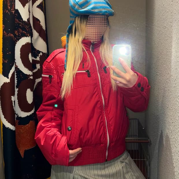 디젤 지퍼 디테일 패딩