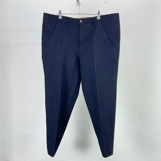 꼼데가르송 옴므 플러스 AD2012 와이드 턴업 트라우저 원턱 팬츠