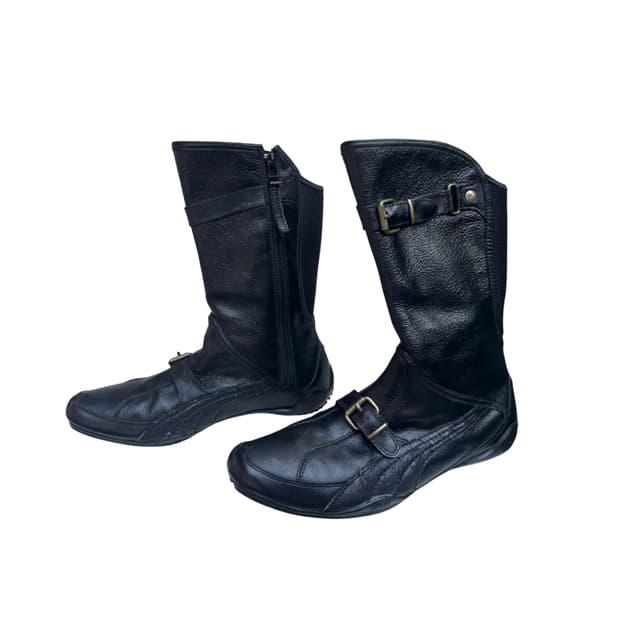 Puma 00s sporty biker boots