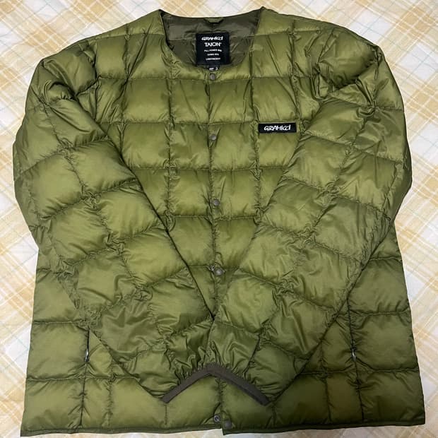 그라미치 타이온 경량패딩 올리브 L
