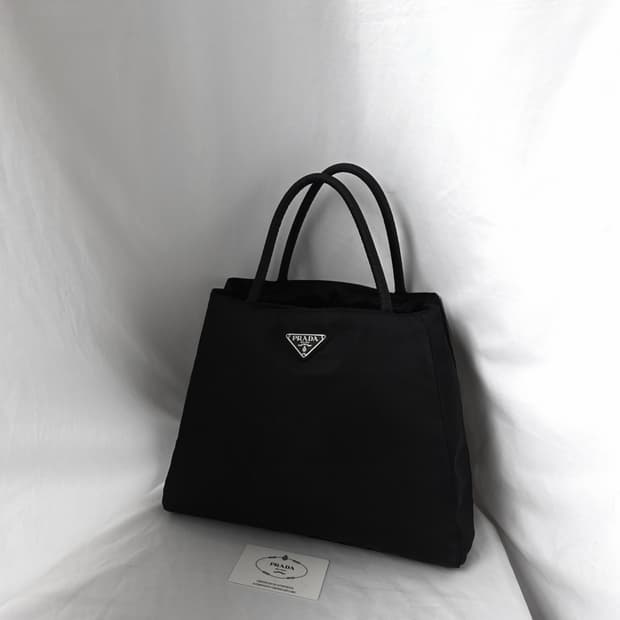 [정품 PRADA] 프라다 포코노 나일론 여성 토트백