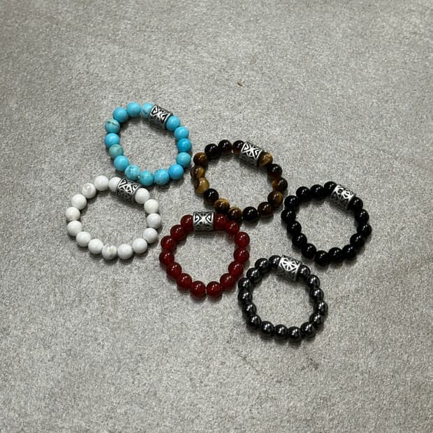 Bizzi Ring - 비지 반지 (6color)