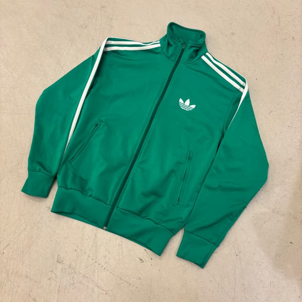 아디다스 오리지널 그린 트랙탑 져지