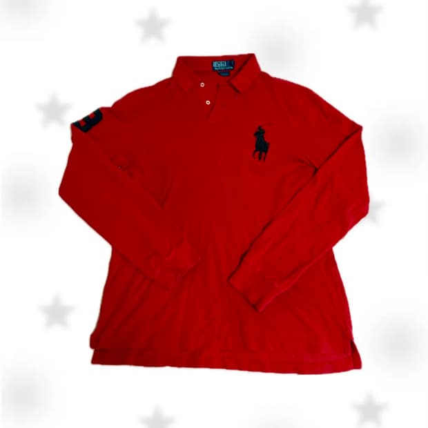 폴로 빅포니 치프키프 pk 레드 L