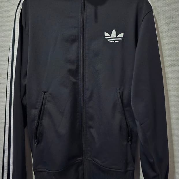 아디다스 파이어버드 검흰 트랙탑 져지집업 90 / S