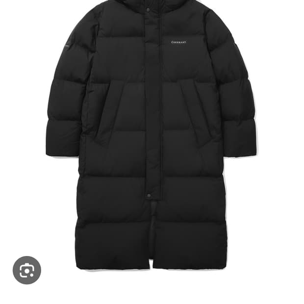 커버낫 어센틱 다운 롱패딩