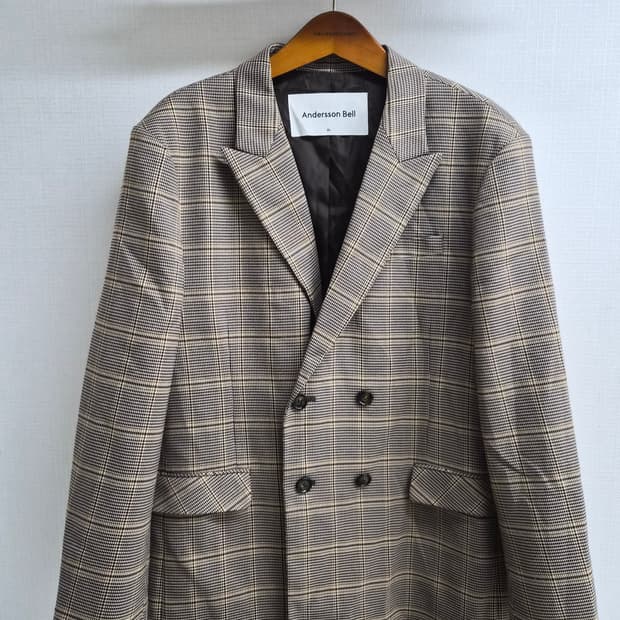 XL) 앤더슨벨 비엔나 더블 브레스트 자켓 팝니다