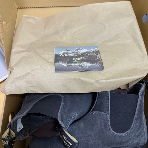 블런드스톤 1910 첼시부츠 스틸그레이 AU6/250~255 1회착