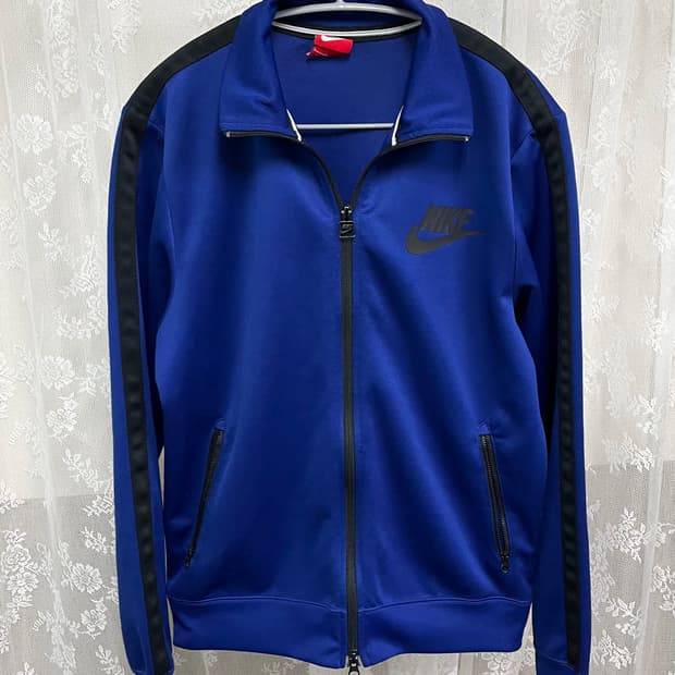 L) 나이키 블루 져지 트랙탑 트레이닝집업
