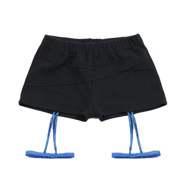 oshigh 오스하이 가터 쇼츠 네이비