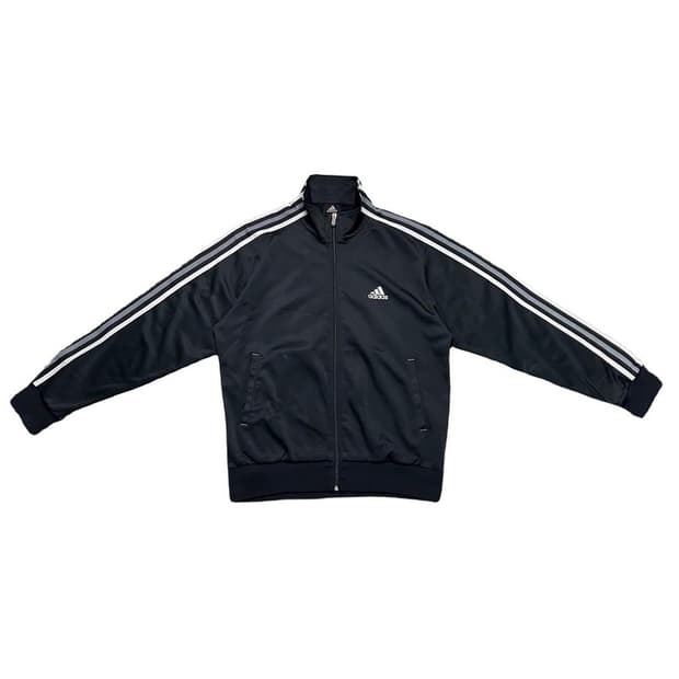 아디다스 올드스쿨 그레이 믹스 삼선 트랙탑 100