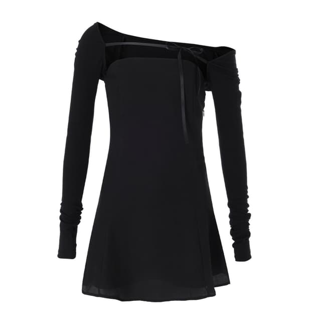 낫유어로즈 Fay bolero dress (Black)