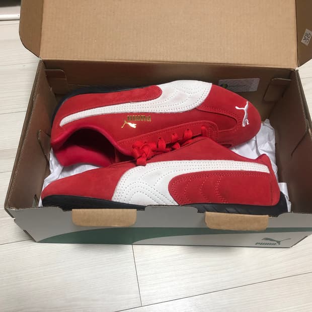 퓨마 스피드캣 OG 레드 245