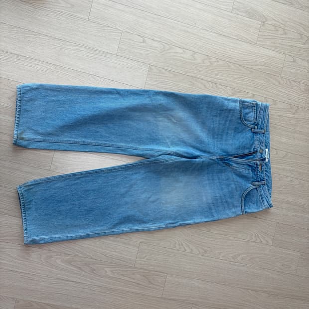 블랭크룸 워시드 데님