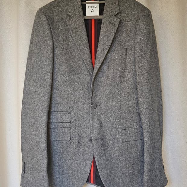 ERDEM X H&M 헤링본 울자켓 (eu44)
