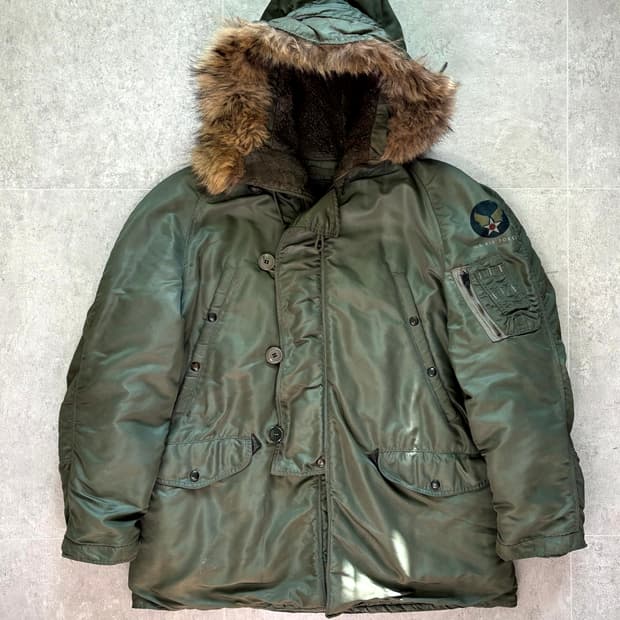 Early 60's 미 공군 N-3B 스노클 파카 M Skyline