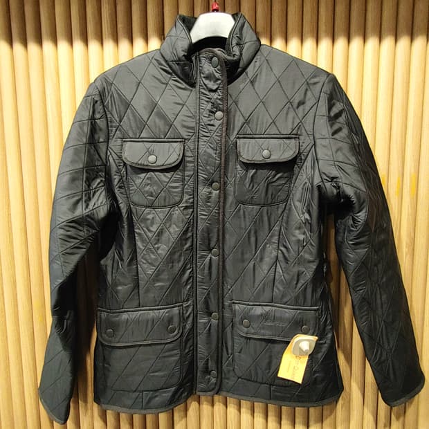 무배) Barbour 바버 퀼팅자켓- EU38