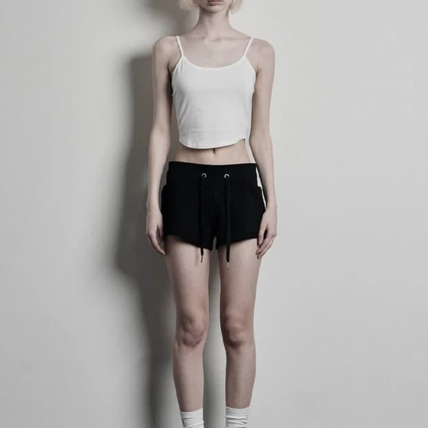 보헤미안서울 24ss 베이직 스웻 쇼츠 팬츠 바지 BLACK 블랙