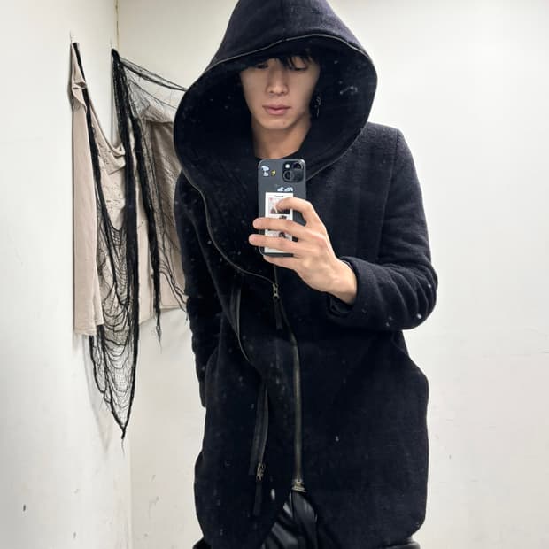 [RARE ITEM] Side Two-Zipper Over-Hoodie 