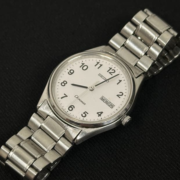 Seiko Vintage 세이코 크로노스 데이데이트 시계