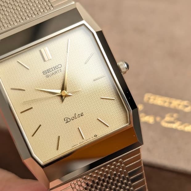 세이코 돌체 빈티지 텅스텐 시계