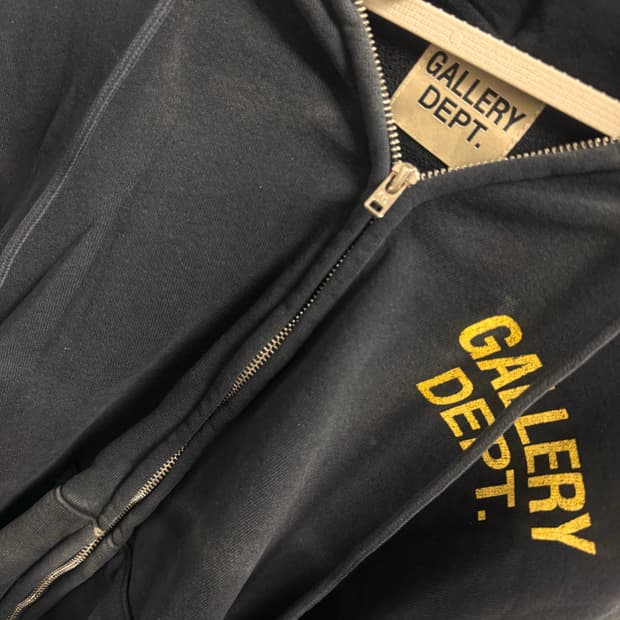 갤러리디파트먼트 선페이디드워싱 후드집업 S