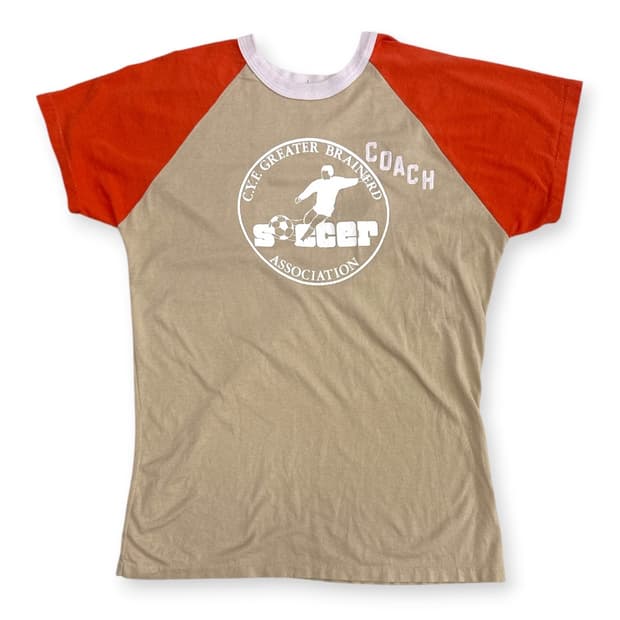 80s Brainerd Soccer 래글런 링거 티셔티