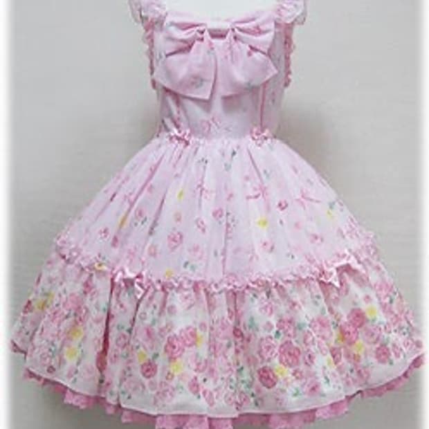 엔젤릭프리티 파우더로즈 jsk 헤어클립 세트