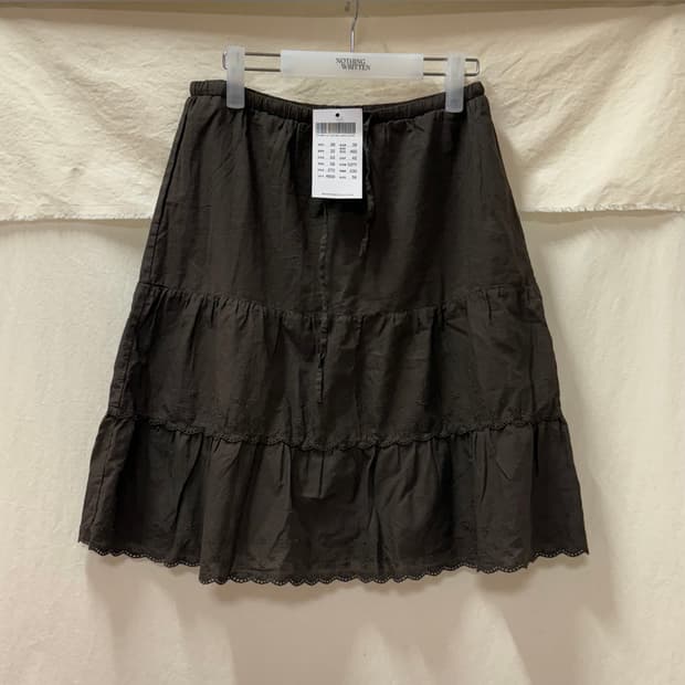 브랜디멜빌 미디 레이스 스커트