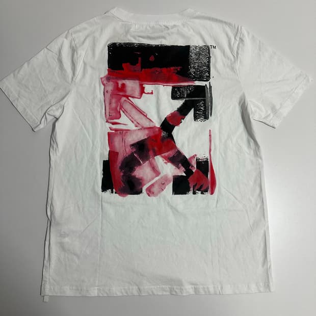 오프화이트 반팔티 화이트 L~XL