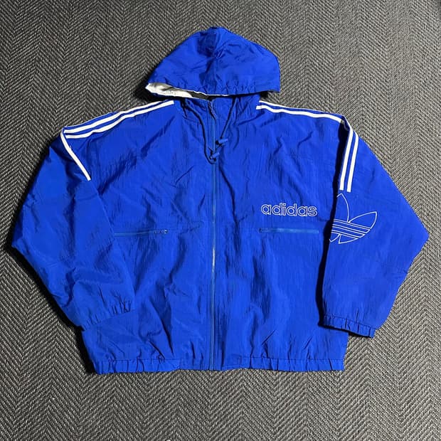 90s ADIDAS 트레포일 꾹디다스 점퍼