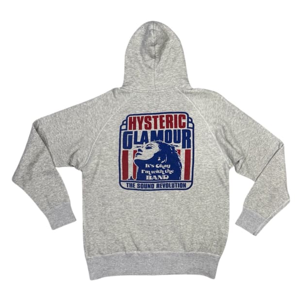 히스테릭 글래머 가오리핏 히스걸 후드 집업 자켓