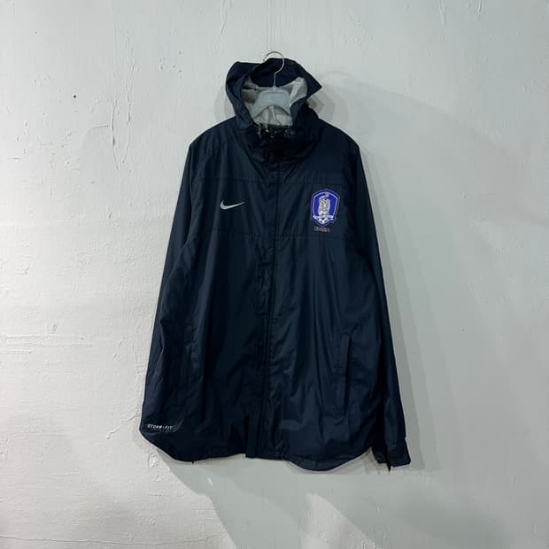 나이키 축구국대 레인자켓 바람막이 XL