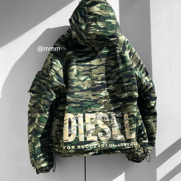 디젤/D로고 윈드자켓 바람막이