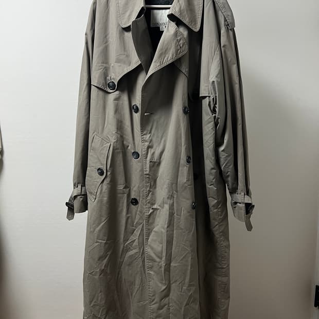 런던포그 트렌치코트(내피 탈부착가능)