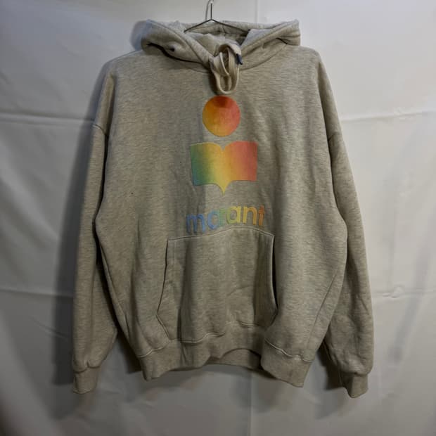 이자벨마랑 스웻 로고 후드티